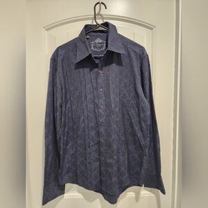 7 Diamonds Mens Dress Shirt Large